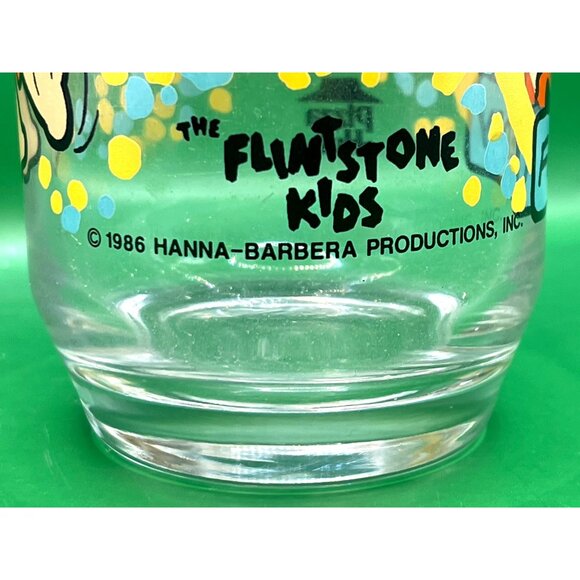 Garfield & Flintstone Kids Glassware Lot Mugs Cup Tumbler Cartoon Character VTG - Picture 4 of 10